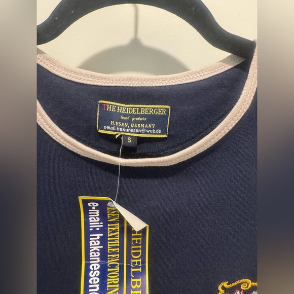Heidelberg Germany Shirt Men Blue Size S - Picture 2 of 6